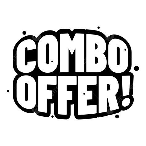 Black Combo Offer Vector Black Combo Offer Png And Vector With