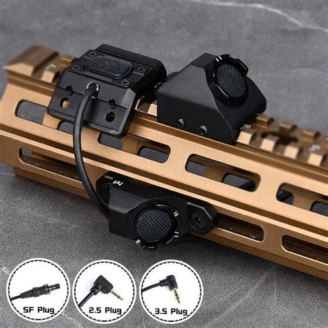 Tactical Unit Hot Button Sf Pressure Remote Switch For Surefir M M Flashlight Dbal