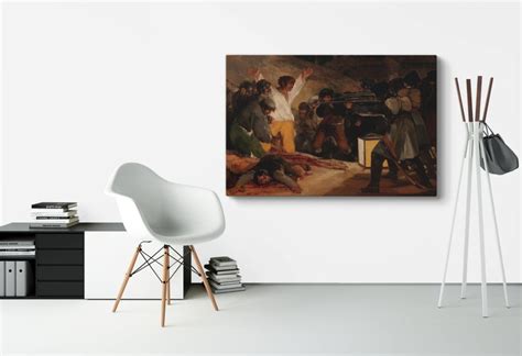 Goya the Third of May 1808 Painting Canvas Francisco De Goya - Etsy