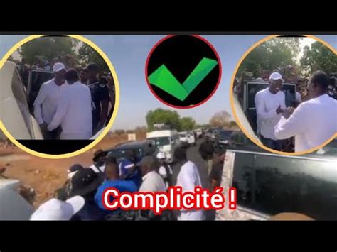 Campagne Lectorale Rencontre De Amadou Ba Et Khalifa Sall Sur La Route