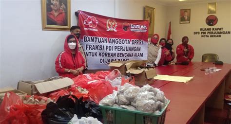 Badan Penanggulangan Bencana BAGUNA Kota Bekasi Dan DPC PDIP Kota