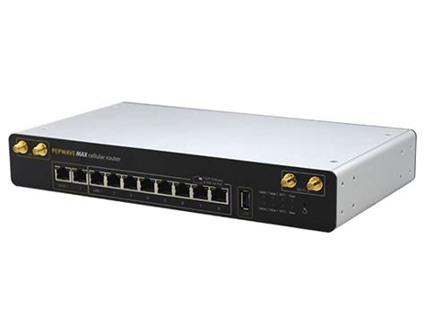 Peplink MAX HD2 With MediaFast Rising Connection