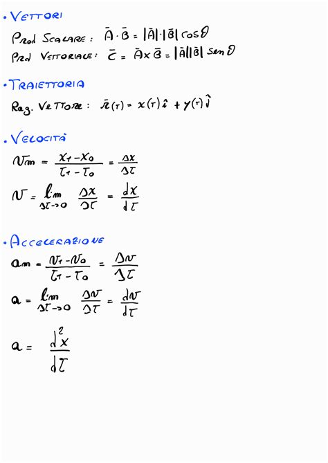 Appunti Fisica Meccanica Laurea Triennale In Ingegneria Civile Studocu