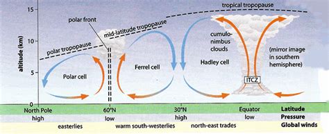 Global Air Circulation Climate Change And Global Warming Course