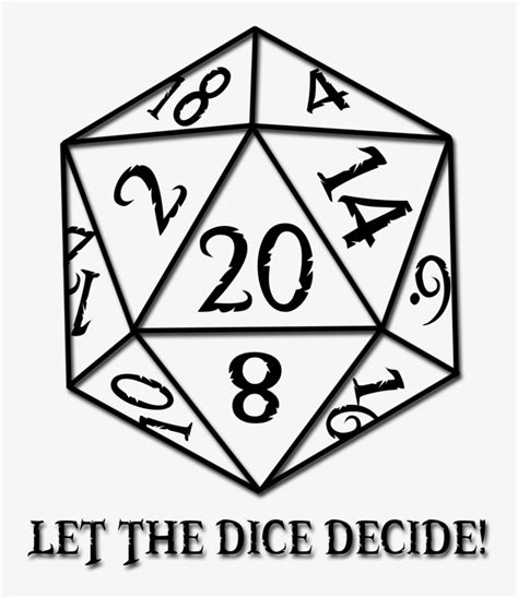 20 Sided Dice Vector At Collection Of 20 Sided Dice