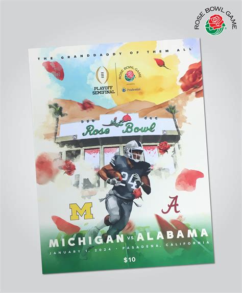 2024 Official Rose Bowl Game Program – Shop Tournament of Roses