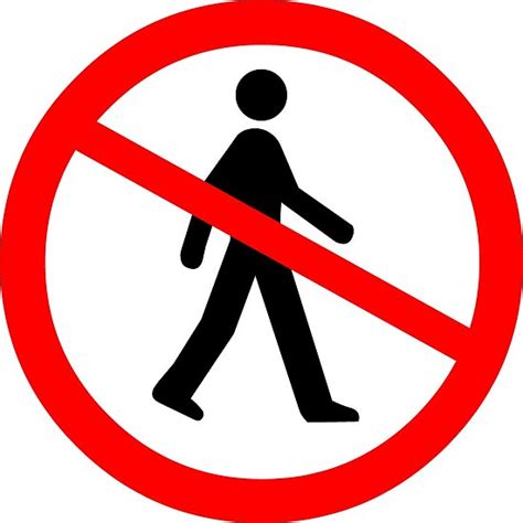 "No Entry Symbol" Poster by sweetsixty | Redbubble