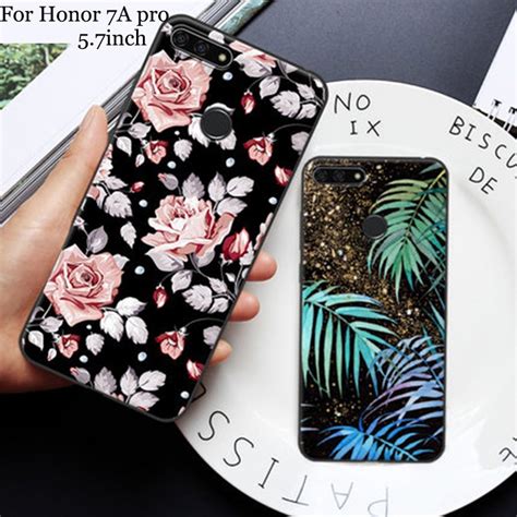 Funda Trasera Suave Con Dibujos Animados Para Huawei Honor Carcasa