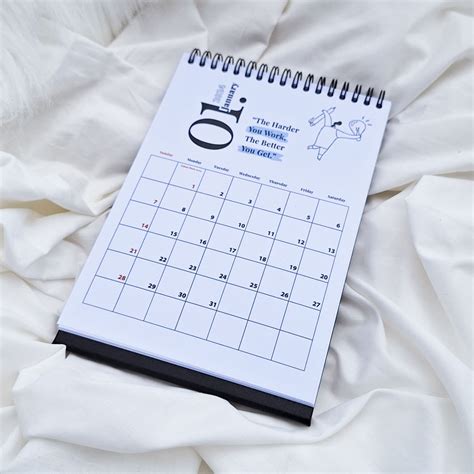 Jual Kalender Meja Dream Planner 2024 2025 Aesthetic Premium Quality