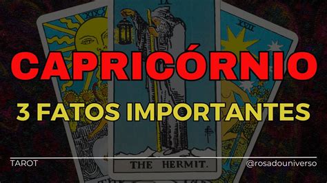 CapricÓrnio 3 Fatos Importantes Que Vão Acontecer AtÉ O Final Do MÊs