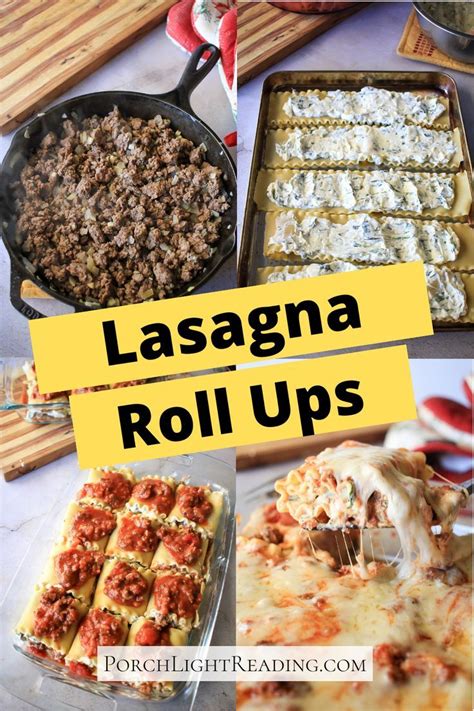 Chicken Alfredo Lasagna Roll Ups Artofit