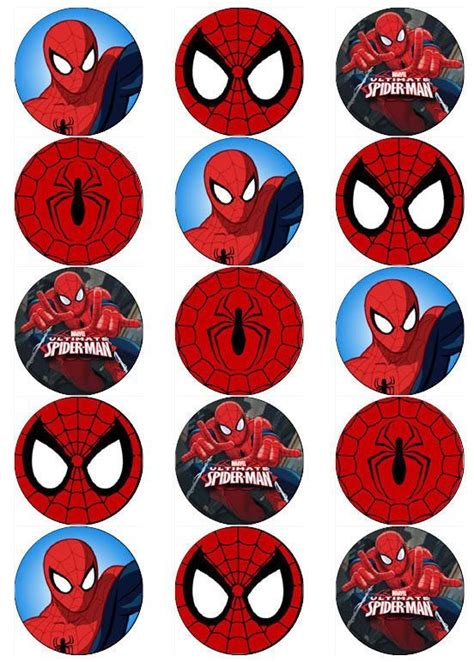 Pin de Virginie en anniv spiderman Imprimibles hombre araña