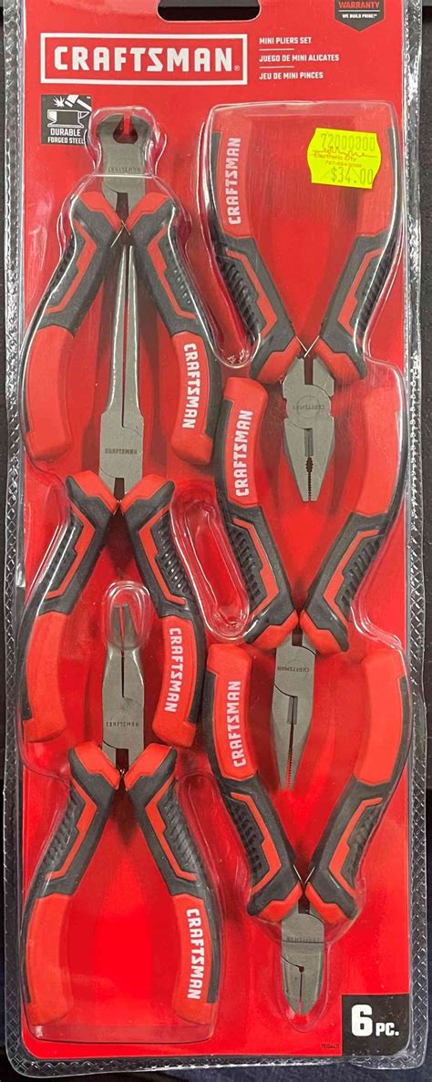 Craftsman Mini Pliers Set 6 Pc Electronic City