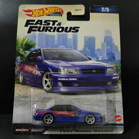 Jual Hot Wheels Premium Fast And Furious 1999 Nissan Maxima Shopee Indonesia