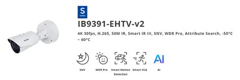 Ib Ehtv V Mp Bullet Network Camera Vivotek Vn