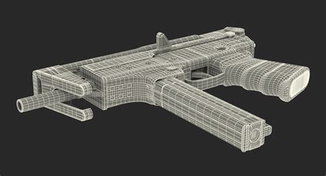 Submachine Gun Pp 91 Kedr 3d Model Turbosquid 1163843