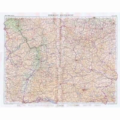 Other Simple Conic Projection Vintage Map