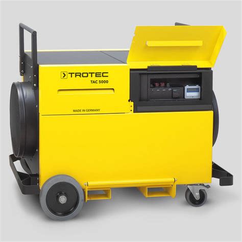 Système de traitement d air TAC 5000 TROTEC GmbH pour chantier