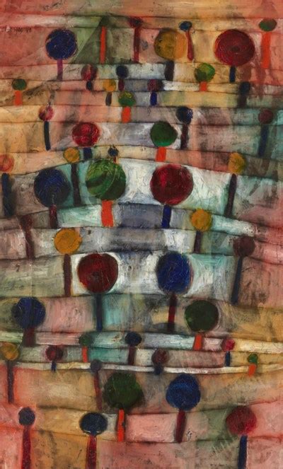 Paul Klee 1879 1940 Rythmische Baumlandschaft Christies