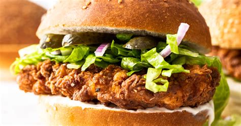 Crispy Chicken Burgers Sugar Salt Magic