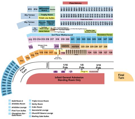 Kentucky Derby 2024 Seating Chart Printable - Ethyl Janessa