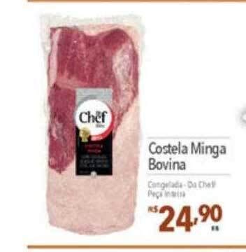 Costela Minga Bovina Oferta Na Supermercados Condor