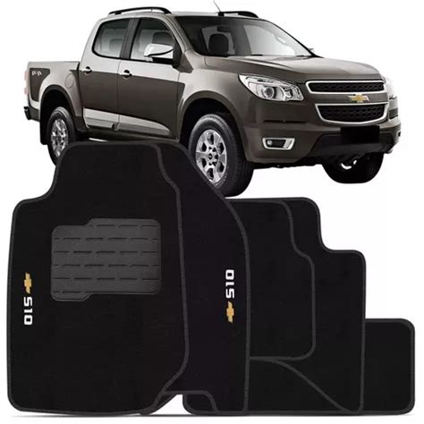 Tapete Carpet Chevrolet S10 2015 2016 2017 Cabine Dupla