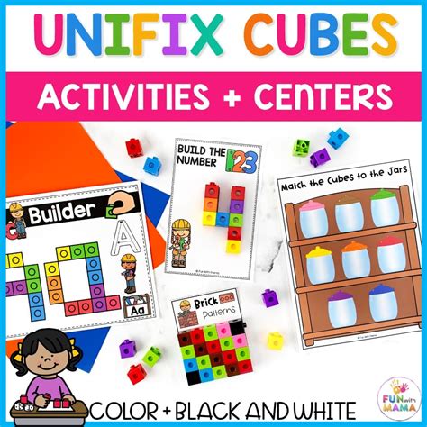 Unifix Cubes Activities Fun With Mama Shop