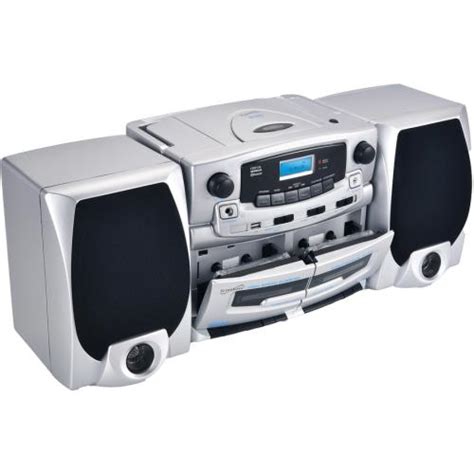 Supersonic Sc Bt Micro Hi Fi System Black Cd Player Cassette