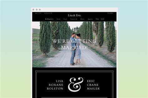 Wedding Website Examples Themes And Designs Zola Expert Wedding