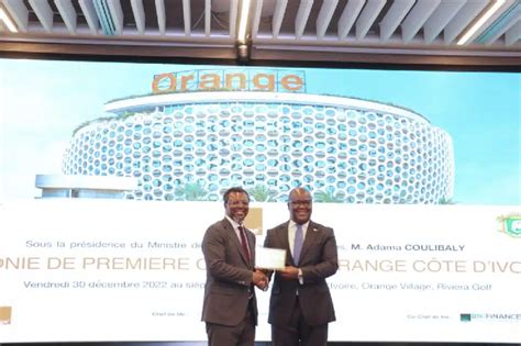 Bourse Orange C Te Divoire Entre La Brvm Forbes Afrique