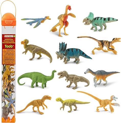 Safari Ltd Gefiederte Dinosaurier Toob X Handbemalte