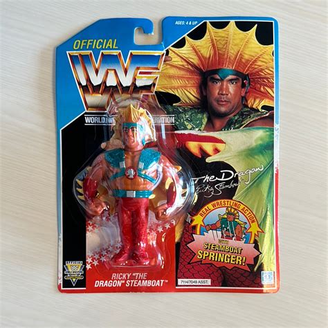 Ricky the Dragon Steamboat Series 4 WWF Hasbro – retrofigure