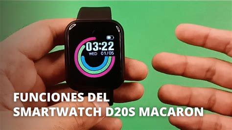 Smartwatch D20 Características Funciones Y Configuración 40 OFF