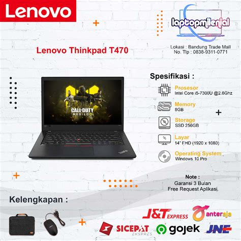 Jual Lenovo Thinkpad T Core I Gen Ram Gb Ssd Gb Fhd Win