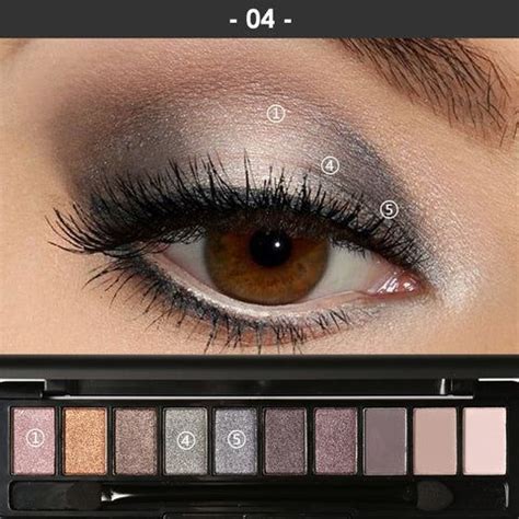 Beyprern Cosmetics Eyeshadow Palette Naked Pigment Waterproof Soft Nud