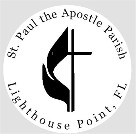 Flame Cross Custom Round Church Stamp Self Inking Multiple Sizes