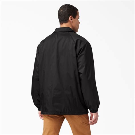 Snap Front Nylon Jacket For Men Dickies