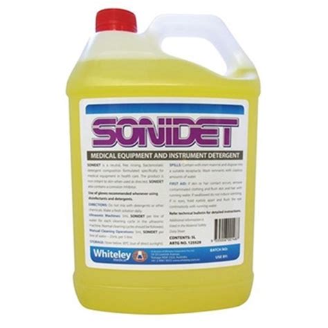 WC 190377 Sonidet Ultrasonic Instrument Cleaner 5L Bottle Henry