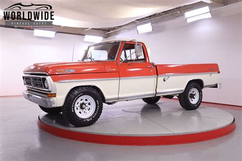 1972 Ford F250 Sport Custom Worldwide Vintage Autos