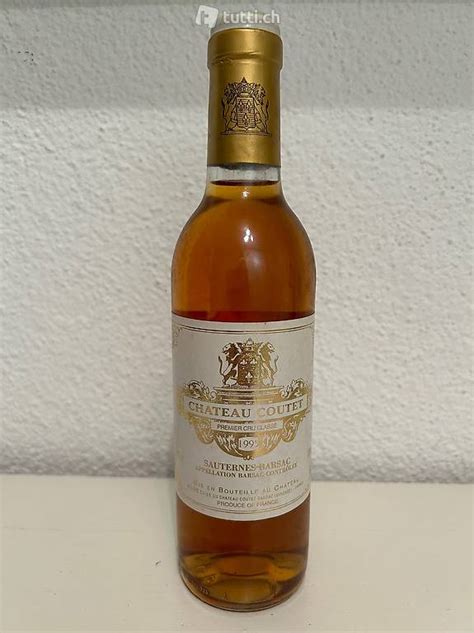 Dessertwein Chateau Coutet Premier Grand Cru Classic Im Kanton St