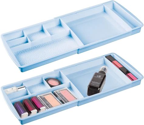 Amazon Mdesign Expandable Makeup Organizer For Bathroom Drawers