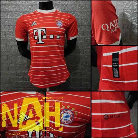 Jersey Bola Bayern Munchen Home Player Issue Lazada Indonesia