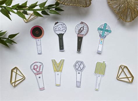 Preferences Hand Cut Photo Paper Handmade Items Kpop Stickers