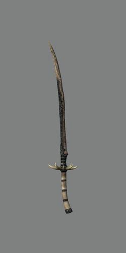 Dragonsteel Katana The Elder Scrolls Mods Wiki Fandom