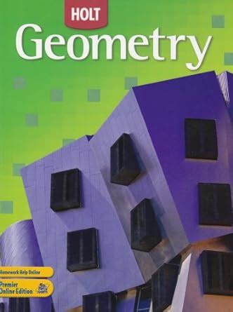 Amazon Holt Geometry Student Edition Holt