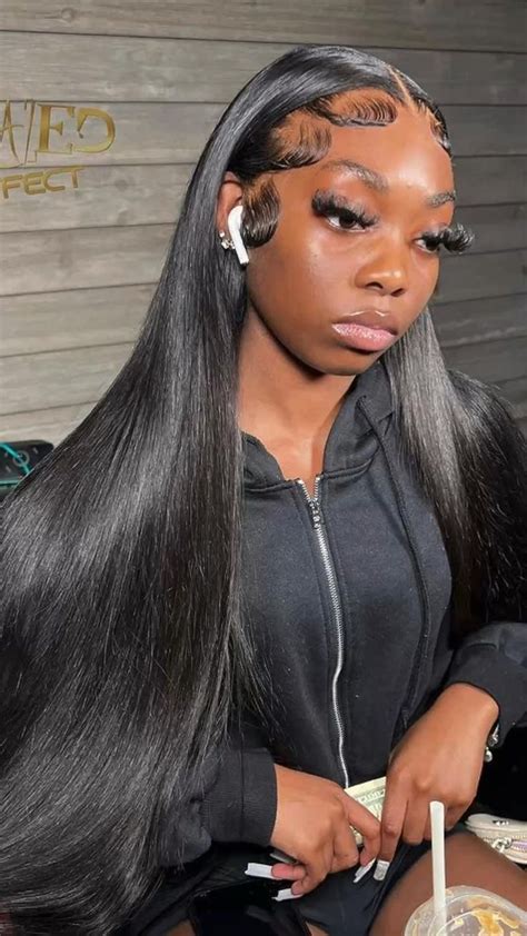 Buss Down 30in Long Hair Styles Front Lace Wigs Human Hair Hair Styles