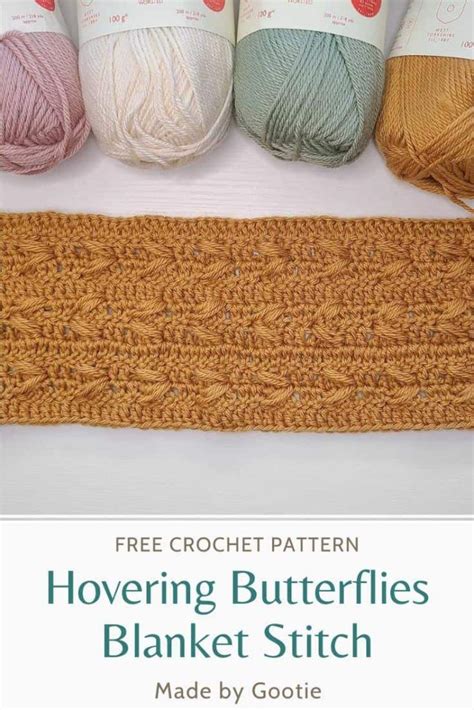 Hovering Butterfly Crochet Pattern Part Of The Serenity Blanket