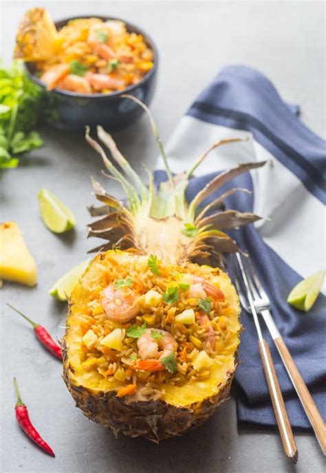 Riz Saut L Ananas Et Aux Crevettes Recette Facile