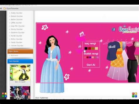 Barbie Kızını Giydir Oyunu YouTube